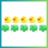 1 set of Frogs & Ducks 5Pcs+5Pcs  Toys tukxymglda7c