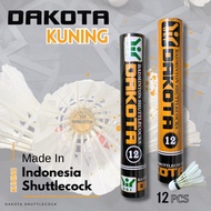 LOKAL DAKOTA YELLOW SHUTTLECOCK BADMINTON SHUTTLECOCK SPEED 76 77 ORIGINAL LOCAL