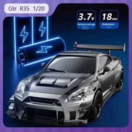 Gtr R35 Type-2 1/20 Rc 2.4g Racing 4wd Drift t High-Speed Remote Control With Lights Boy Car Toy Mod