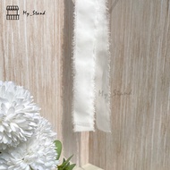 Chiffon ribbon 3.5 cm vintage chiffon ribbon wedding invitation keepsake hampers bouquet pastel deco