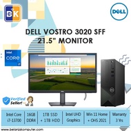 Dell Vostro 3020 SFF i7-13700 16GB 1TB+1TB SSD 21.5" OHS W11H 3YR