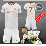 ALLNASSR AWAY PRINTING JERSEY 2023/ LATEST ALNASSR AWAY PRINTING SET/ ALNASSR FOOTBALL SHIRT/ RONALD