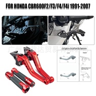 Suitable for Honda CBR600F2 F3 F4 F4I 91-07 Motorcycle Adjustable Short Clutch Brake Lever