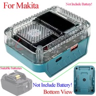 Lithium Battery Case Adapter For Makita 18V For DeWalt 20V For Bosch For Milwaukee For M18 Charger U