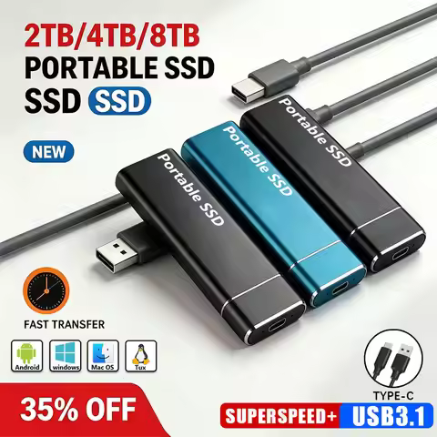 Efficient large capacity external hard drive 16TB high-quality original hard drive 2TB/4TB portable 