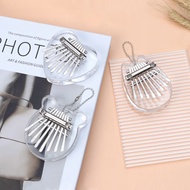 8 keys mini Kalimba transparent bear crystal kalimba Thumb Piano Acoustic Finger Piano Music Instrum