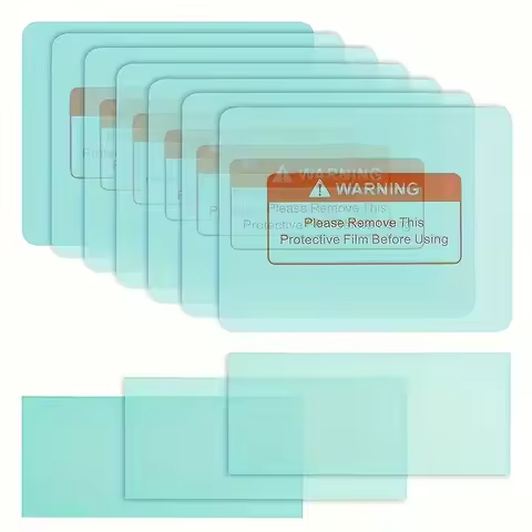 10Pcs Welding Lens Protector Welding Head Replacement Cover 7 outer protective 11.5cm X 8.8cm, 3 inn