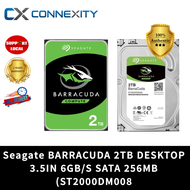 Seagate BARRACUDA 2TB DESKTOP 3.5IN 6GB/S SATA 256MB Seagate Hard Disk Internal Hard Disk Sata HHD ST2000DM008