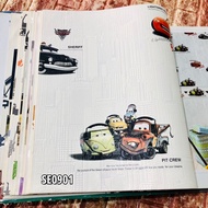 MCQUEEN SUNSHINE CAR MOTIF CHILDREN'S WALLPAPER