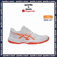 Asics UPCOURT 6 Women-Volleyball Shoes |White/Vivid / Coral| 1072A107-102 (3-7 Days Delivery)