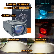CAHAYA Biled Spotlight L10 Flat Bluelens Cooling Fan High lo Biled Light DEVIL Eyes L10 Ibright...