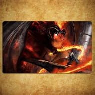 Magic Card Game Play Mat, Suitable for Trading Card Game Play Mat, Rules Zones TCG CCG Play Mat Comp