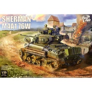 Border BT-046 1/35 Sherman M4A1 76mm Gun Turret Type Assemble Model Kit
