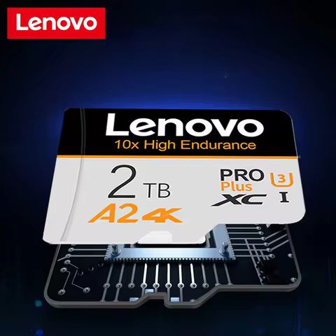 Lenovo 1TB TF SD Card 2TB A2 V60 Micro TF SD Card 256GB Memory Card 128GB High Speed 512GB Memory Ca