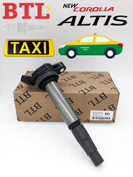 90919-02258 คอยล์ จุดระเบิด หัวเทียน IGNITION COIL BTL 90919-02252 โตโยต้า TOYOTA ALTIS COROLLA DUAL VVTI ใช้ได้ดีกับแท็คซี่ เครื่อง 1ZR 2ZR 3ZR คอยล์ คอย์ล