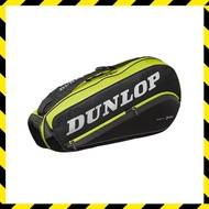Dunlop Sports SX Performance 3 Racket Tennis Bag, Black/Yellow.