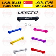 Litepro Telescopic Bar Extension Rod Extender For Folding Bike Trifold Bicycle Accessories