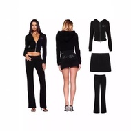 IAMGIA Diamond Detail Zip-Up Sweatshirt - Fashionable Casual Wear