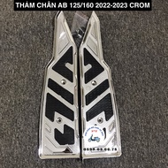Phụ kiện ốp xe AirBlade đời 2025 dùng chung AB 2023-2024  loại 125 / 160 - Crom / Carbon
