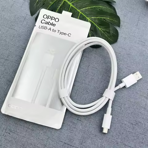 OPPO 12A Type C Fast Charging Cable 80W 65W Super Vooc/Dart Charge For Find X8 X5 X6 X3 Pro Reno 13 
