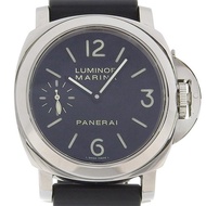 【日本直送】沛納海 PANERAI Luminor Marina 手錶 透視底蓋 OP6567 I09**/2500 手動上鏈 小秒針 黑色錶盤 男士【二手】
