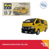ERA Car Diecast 67 Nissan NV350 FEHD Yellow