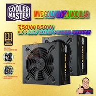 COOLER MASTER MWE GOLD V3 SERIES ATX 3.1 PCIE 5.1 80+GOLD NON-MODULAR POWER SUPPLY (750W/850W)