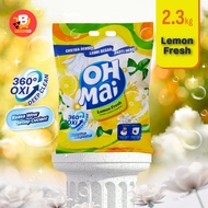 OH MAI Laundry Powder Detergent - Lemon Fresh (2.3kg)