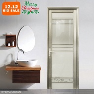 Set Pintu Kamar Mandi Termurah Pintu Kamar mandi Kaca Aluminium