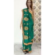 Saree Ready Stock / Cotton Saree / Silk Cotton Saree / Saree India / Embroidery Work Saree / Saree I