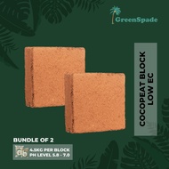 [BUY MORE SAVE MORE] Green Spade - Cocopeat Block Low EC