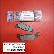 SUZUKI V-STROM 250/SUZUKI GIXXER 250 BRAKE PAD FRONT/REAR ORIGINAL SUZUKI
