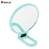 Blesiya Gương Hai Mặt Cầm Tay Gấp Gọn Gương Phóng Đại Trang Điểm Cho Du Lịch