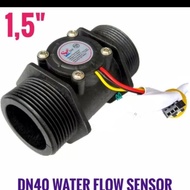 Flow Meter Water Flow Meter Turbine Dn40 1.5" Hall Flowmeter 1.5 Inch 5-150L/Min