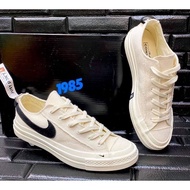 ♞,♘NK X Converse 1985 low-top canvas casual sneakers for men and women shoes With box（size36-45）