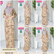 NEW - RADOMEN TAN 1073 - Baju Kurung Moden Mini Riau Kedah Pahang - Dhia Cotton