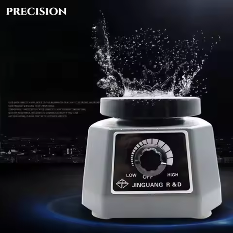 New 1110V/220V Dental Plaster Vibrator4'' Round Gypsum Shaker Oscillator Variable Intensity Dental L