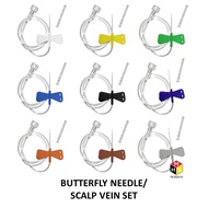 SCALP VEIN/BUTTERFLY NEEDLE (19G/21G/23G/25G/27G) - 1PC