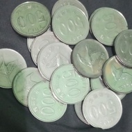 koin asing koin kuno korea selatan 500 won korea koin asing 500 won korean kim jong koin lima ratus won