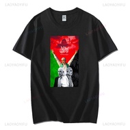 Peace Hamas Woman Man High Quality Cotton T-shirt Islamic Resistance Graphic Breathable Outdoors Top