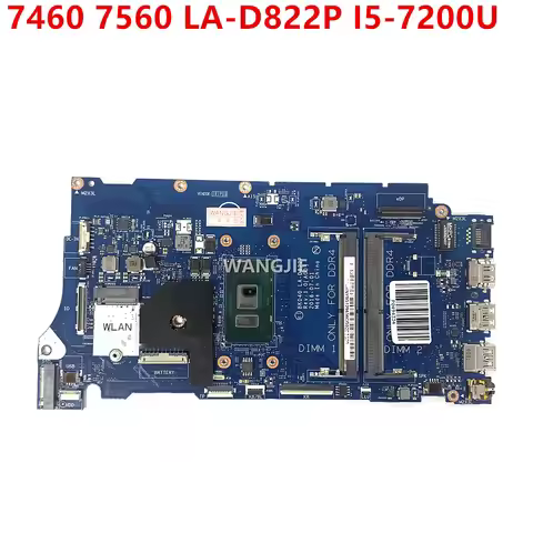 For Dell Inspiron 7460 7560 For DELL Vostro 5468 5568 Laptop Motherboard CN-06NY5G 06NY5G BKD40 LA-D