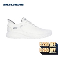 Skechers Men Slip-ins BOBS Sport Squad Choas Solid Step Casual Shoes - 118312-W Memory Foam