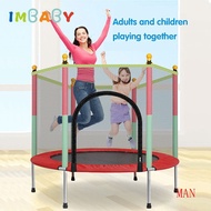 Imbaby Furniture Children Trampoline Adult Kids Trampoline Baby Jumping Bed Outdoor Fitness Exercise
