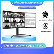 [FULL VAT] LG ULTRAWIDE 34WR55QC-B SCREEN (34 inch/WQHD/VA/100Hz/5ms/USB-C 65W/CONG)