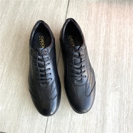 รองเท้าลำลองหนังแท้ GEOX สำหรับผู้ชาย ฤดูใบไม้ร่วง 2024 รองเท้าบอร์ดอเนกประสงค์แบบใหม่ รองเท้าหนังผู