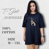 Women's Oversized Jumbo T-Shirts, Big Size Girls' T-Shirts, Sizes 3XL 4XL 5XL 6XL 7XL