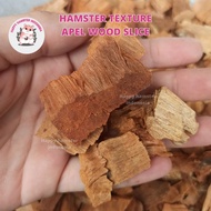 [Happy Hamster] Apple WOOD SLICE TEXTURE HAMSTER | Hamster ENRICHMENT