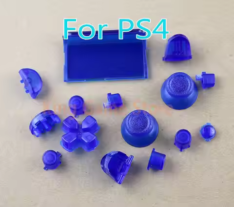 2sets Full Set Joystick R1 L1 R2 L2 Dpad Direction Key ABXY Buttons kits For Sony PS4 Controller JDS
