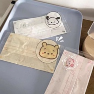 【魔法玩具屋旗舰店】 现货推荐 帕恰狗和维尼成人口罩印花卡通粉嫩少女一次性无纺布甜美装饰sfs 【0426QwZ8chPS7】
