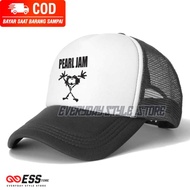 Topi Pearl Jam Trucker/Jaring Premium